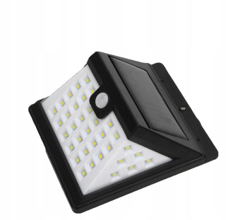 SOLAR LAMPA NÁSTENNÁ LAMPA 42LED SNÍMAČ POHYBU